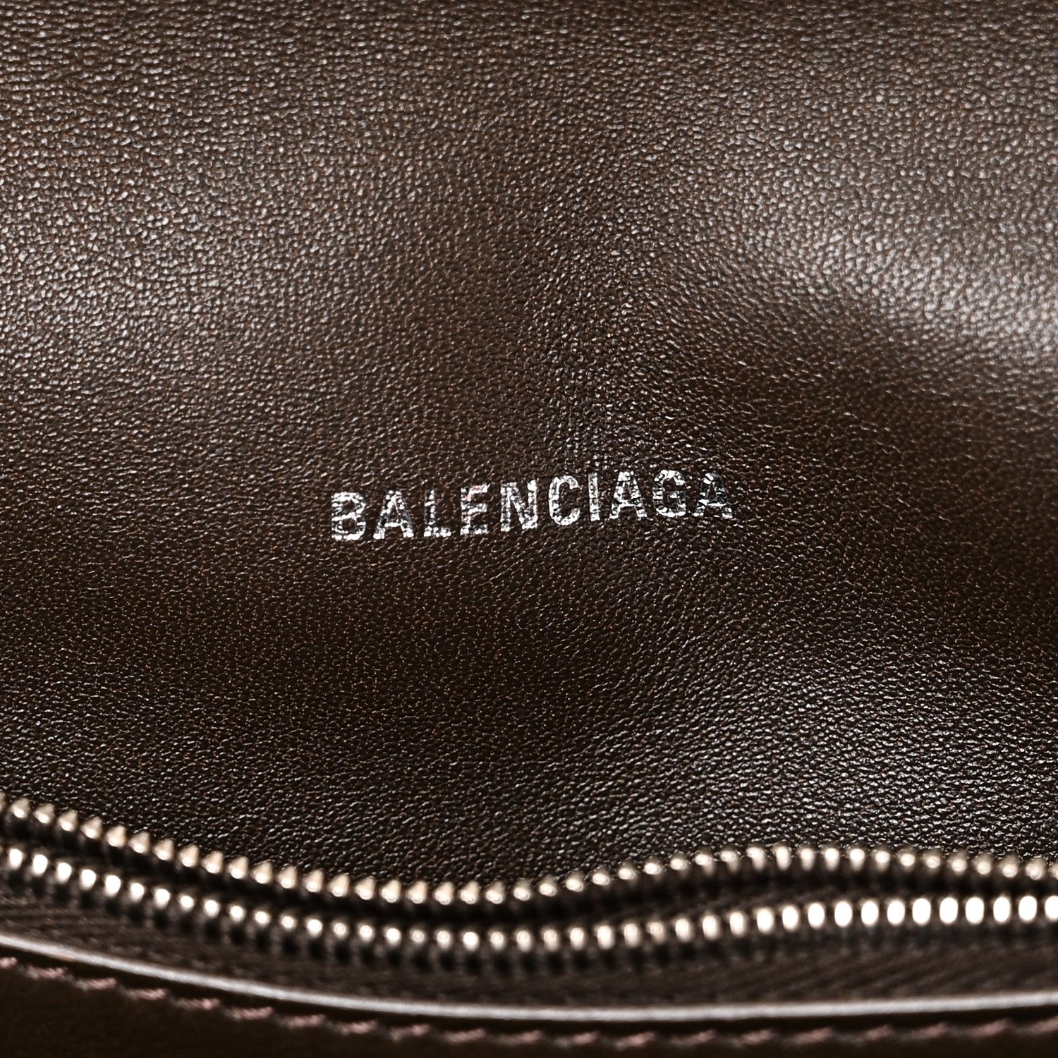 Balenciaga Metallic Crushed Calfskin Quilted Medium Crush Chain