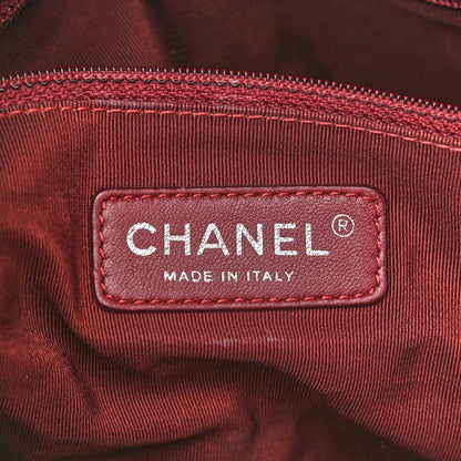 Chanel Caviar Quilted French Riviera Hobo Rouge 6 of 17