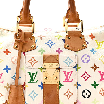 Louis Vuitton Monogram Multicolor Speedy 30 White 7 of 11