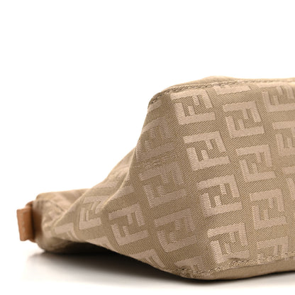 Fendi Zucchino Mini Pochette Beige Naturale 9 of 10