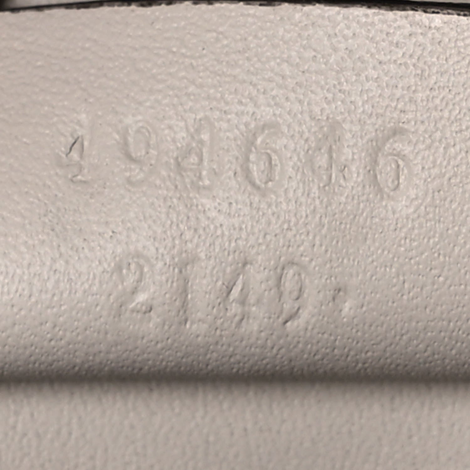 Gucci Calfskin Super Mini Sylvie Chain Shoulder Bag White 7 of 12