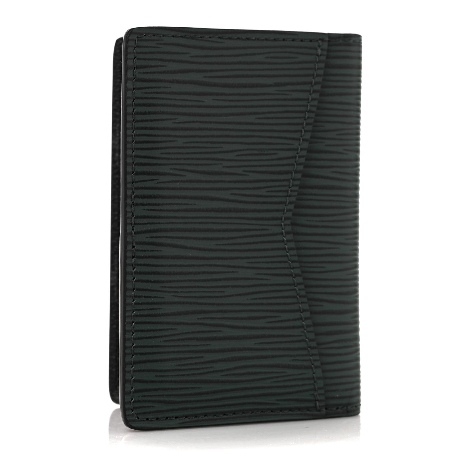 Louis Vuitton Epi Monogram Eclipse Pocket Organizer Deep Green 3 of 8
