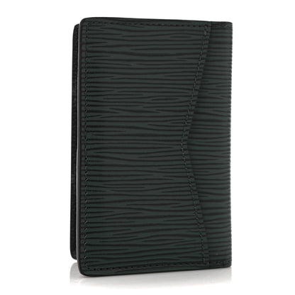 Louis Vuitton Epi Monogram Eclipse Pocket Organizer Deep Green 3 of 8