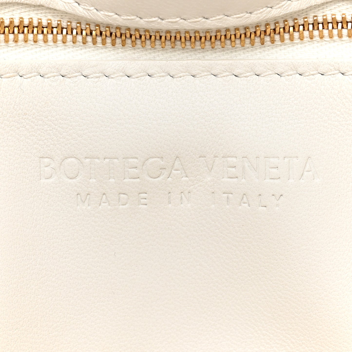 Paper Calfskin Maxi Intreccio Padded Cassette Crossbody Bag White