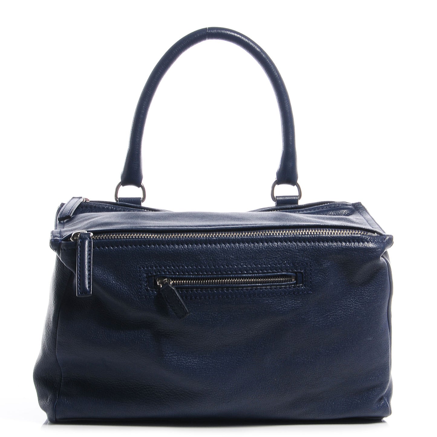Goatskin Medium Pandora Navy