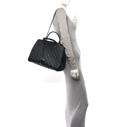 Louis Vuitton Empreinte Montaigne GM Black 2 of 9