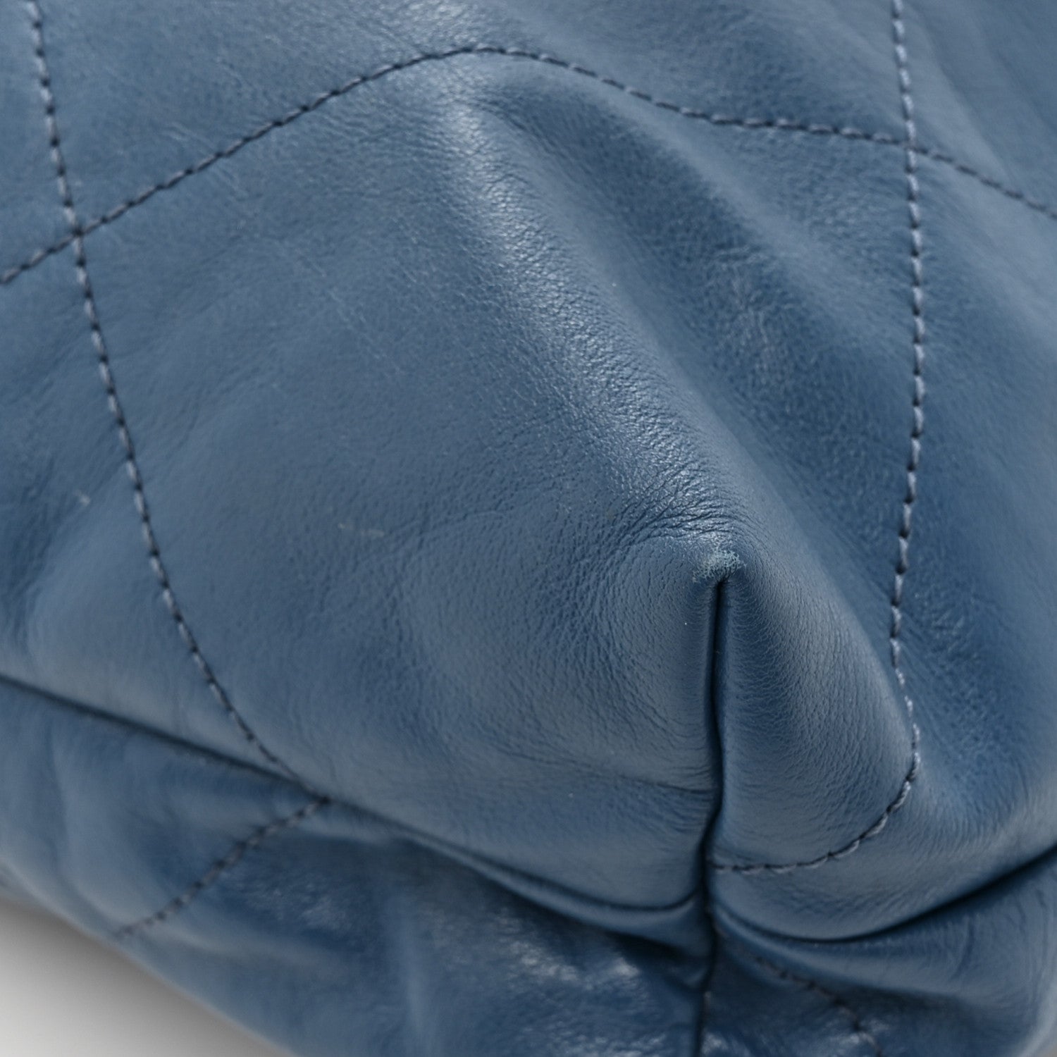 Chanel Shaded Calfskin Quilted Chanel 22 Blue Dark Blue 14 of 15