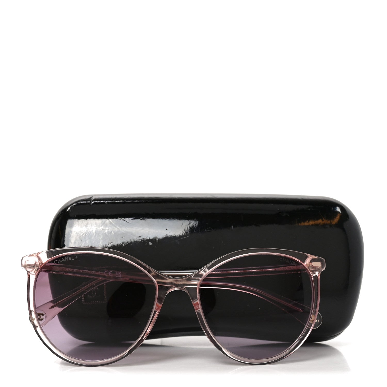 Chanel Acetate Pantos Cat Eye Sunglasses 5448-A Pink 1907147