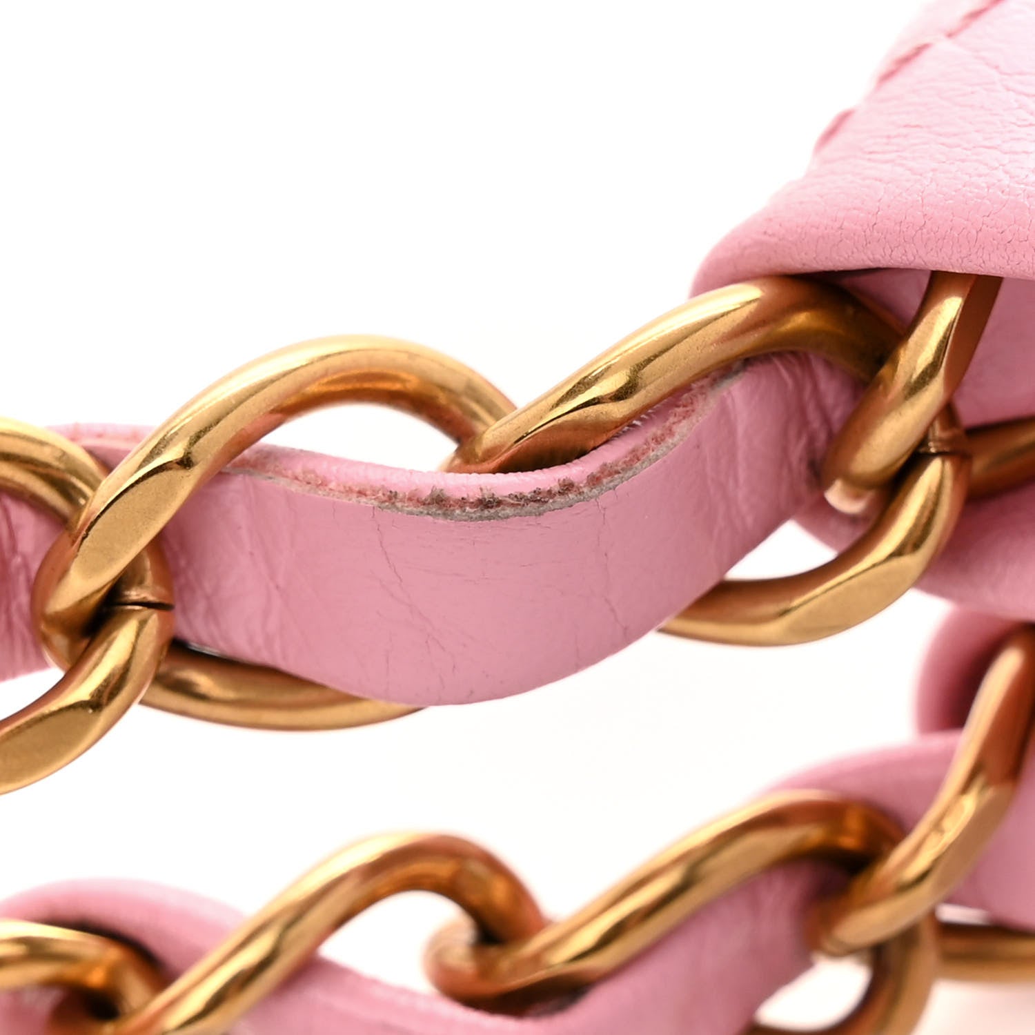 Chanel Shiny Calfskin Quilted Small Chanel 22 Light Pink 14 of 14