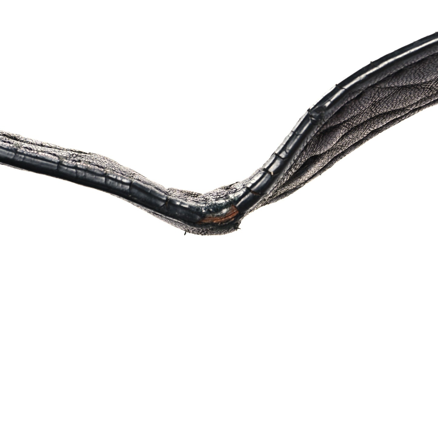 Pebbled Lambskin Rocco Black Antique Brass Hardware