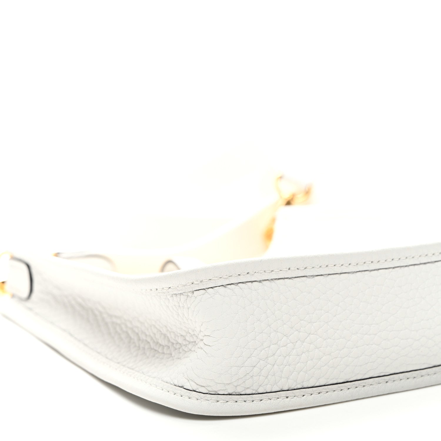 Hermes Taurillon Clemence Amazone Evelyne TPM New White 9 of 10
