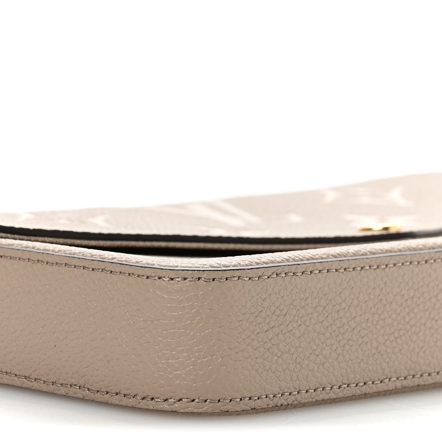 Louis Vuitton Empreinte Monogram Giant Felicie Pochette Tourterelle Creme 10 of 12