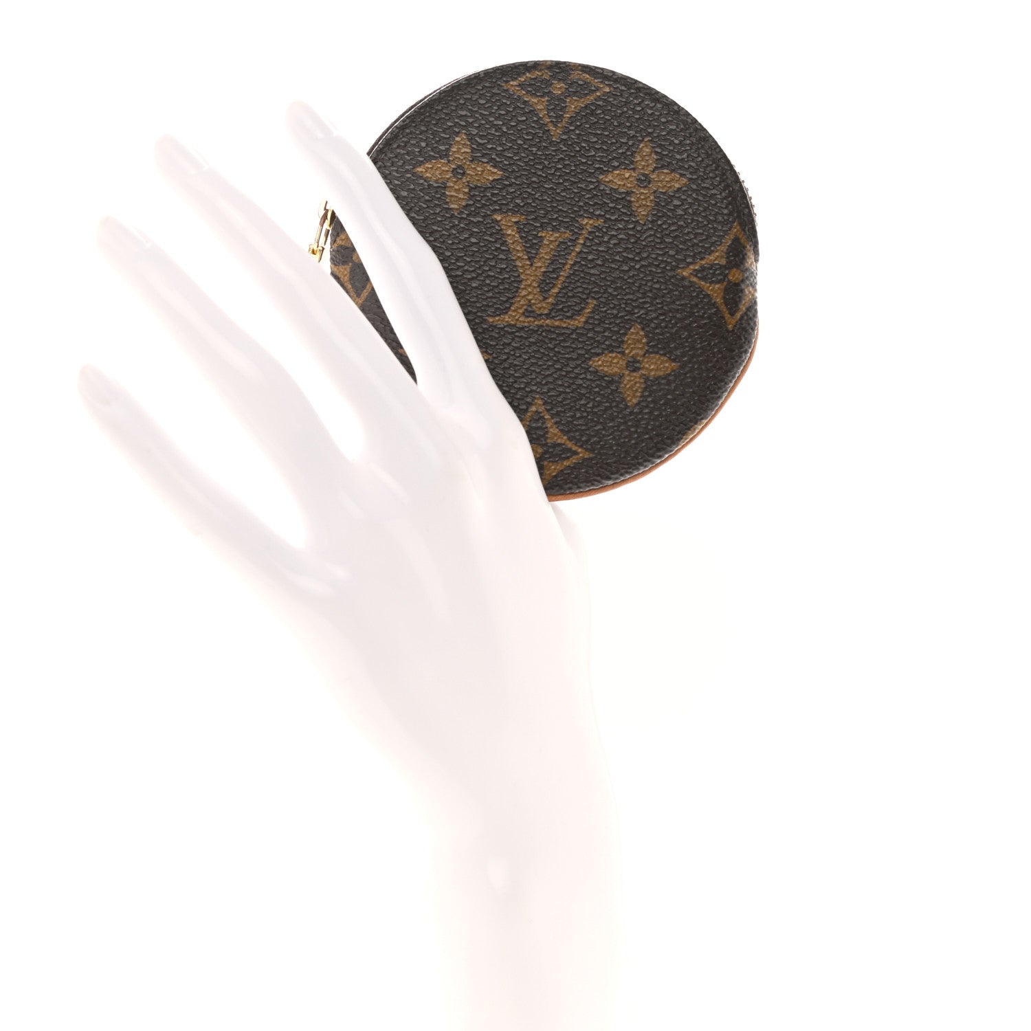 Louis Vuitton Monogram Round Coin Purse 2 of 6