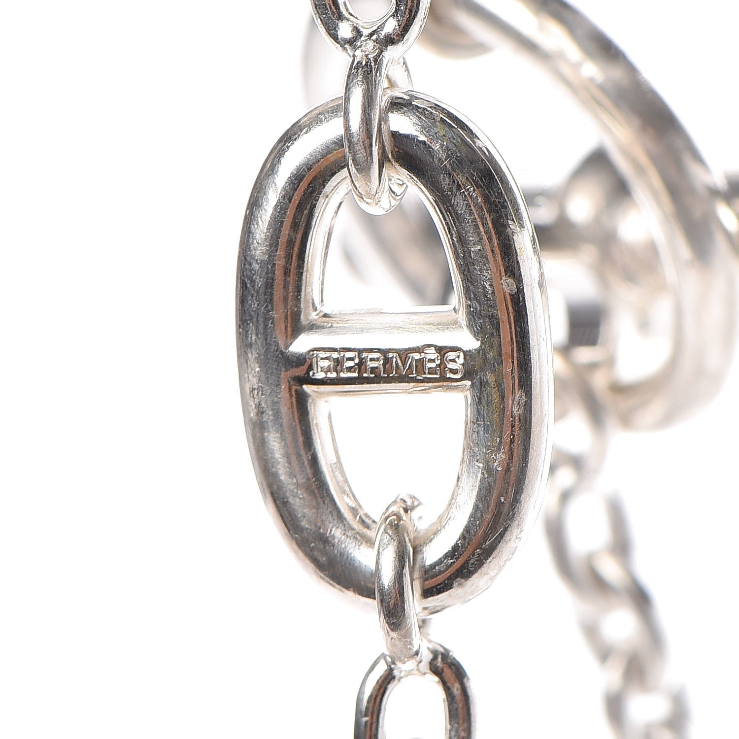 Hermes Sterling Silver Farandole Necklace 160 5 of 6