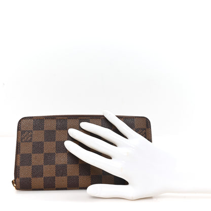 Louis Vuitton Damier Ebene Zippy Wallet 2 of 7