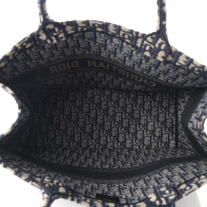 Christian Dior Oblique Book Tote Blue Multicolor 5 of 11