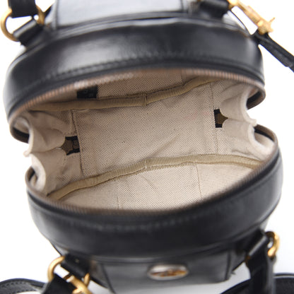 Gucci Piuma Lux Energy Mini Tifosa Basketball Shaped Shoulder Bag Black 4 of 9