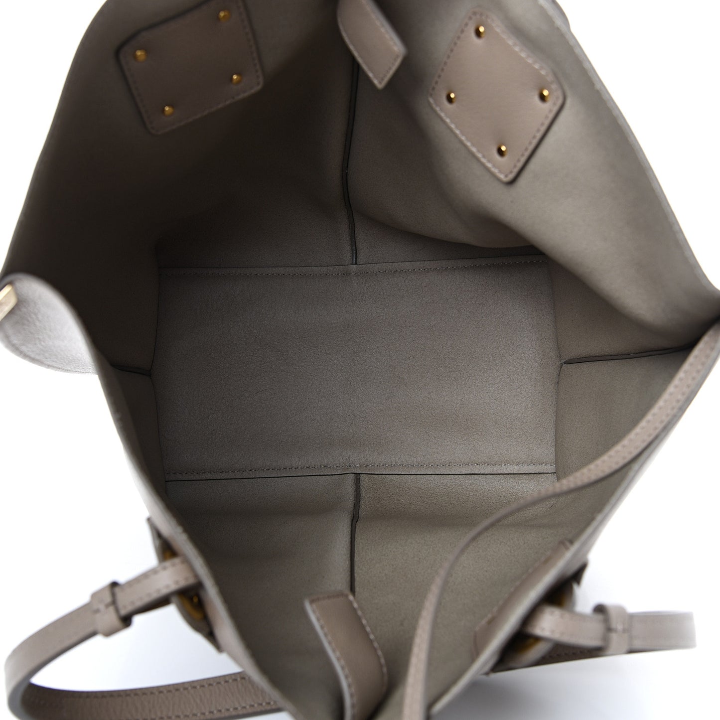 Smooth Calfskin Medium Vick Tote Motty Grey