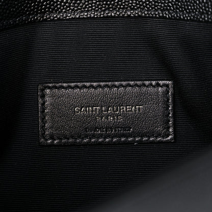 Saint Laurent Grain De Poudre Uptown Pouch Black 6 of 9