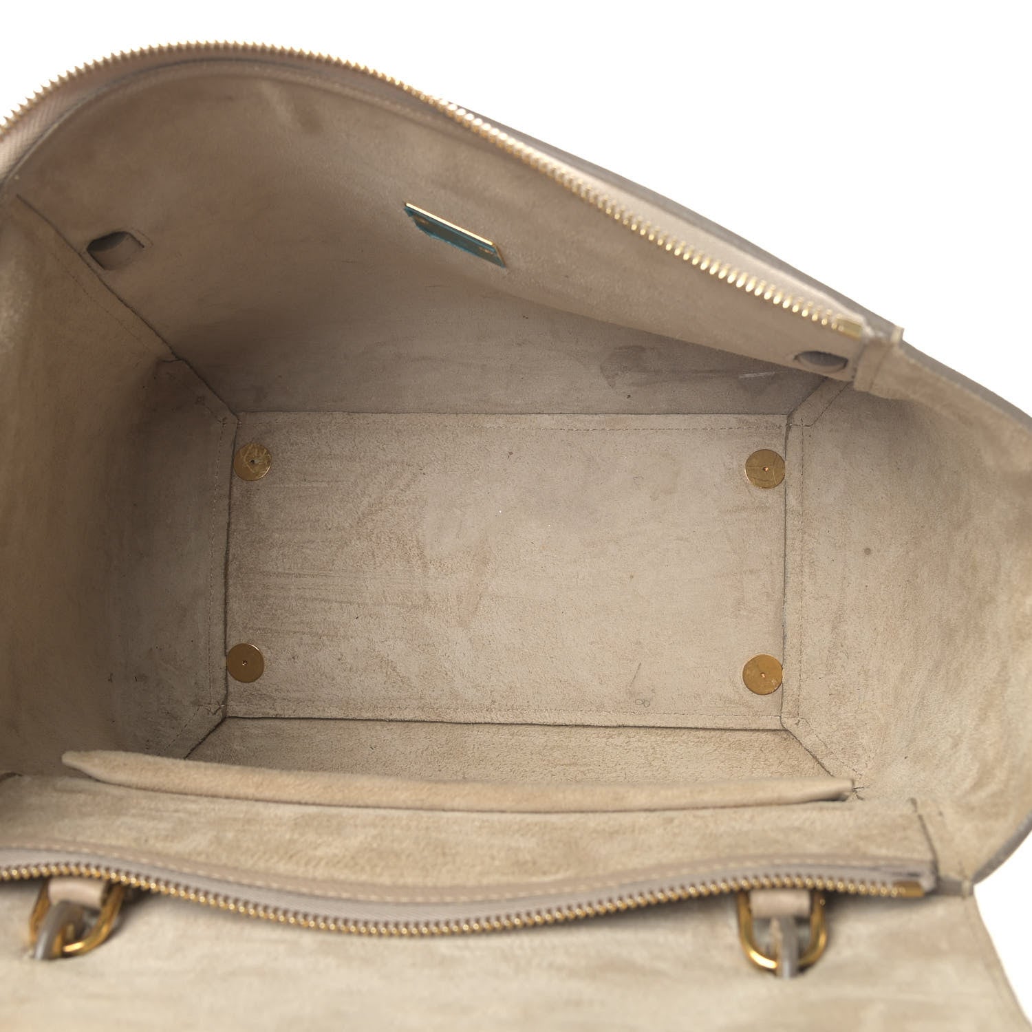 Celine Grained Calfskin Mini Belt Bag Light Taupe 4 of 11