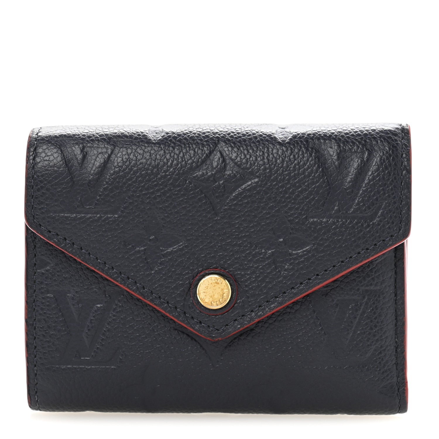 Louis Vuitton Empreinte Victorine Wallet Marine Rouge 1 of 9