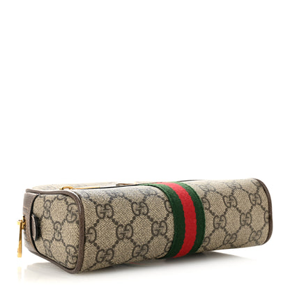 Gucci GG Supreme Monogram Web Small Ophidia Belt Bag Dark Brown 4 of 13