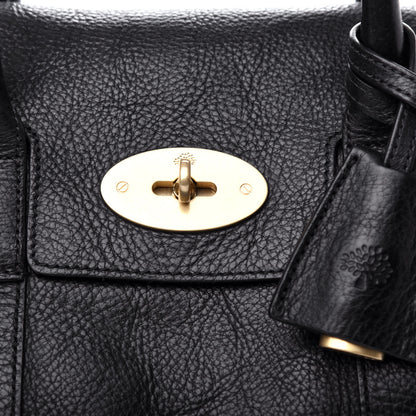 Mulberry Natural Leather Small Bayswater Black 9 of 10