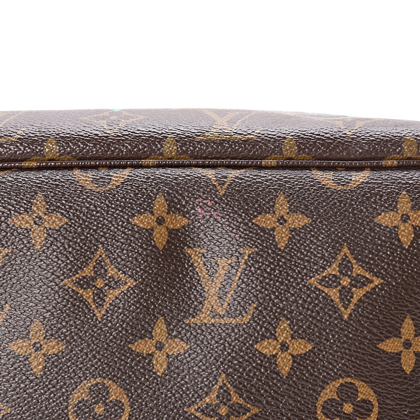 Monogram V Neverfull MM Turquoise