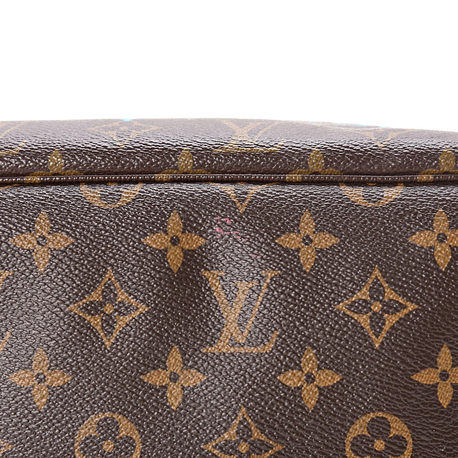 Louis Vuitton Monogram V Neverfull MM Turquoise 13 of 13