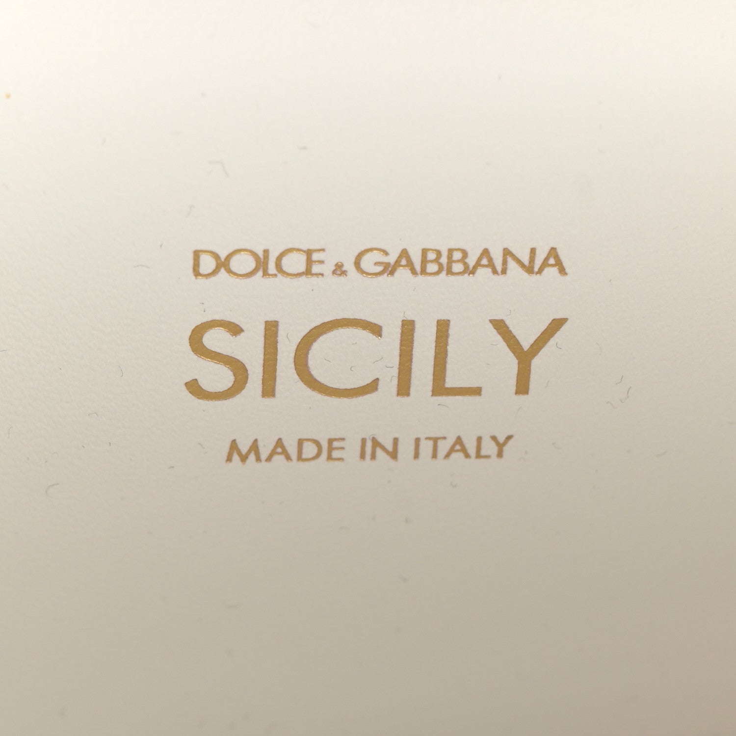 Dolce & Gabbana Calfskin Sicily Crossbody Bag White 6 of 9