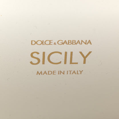 Dolce & Gabbana Calfskin Sicily Crossbody Bag White 6 of 9