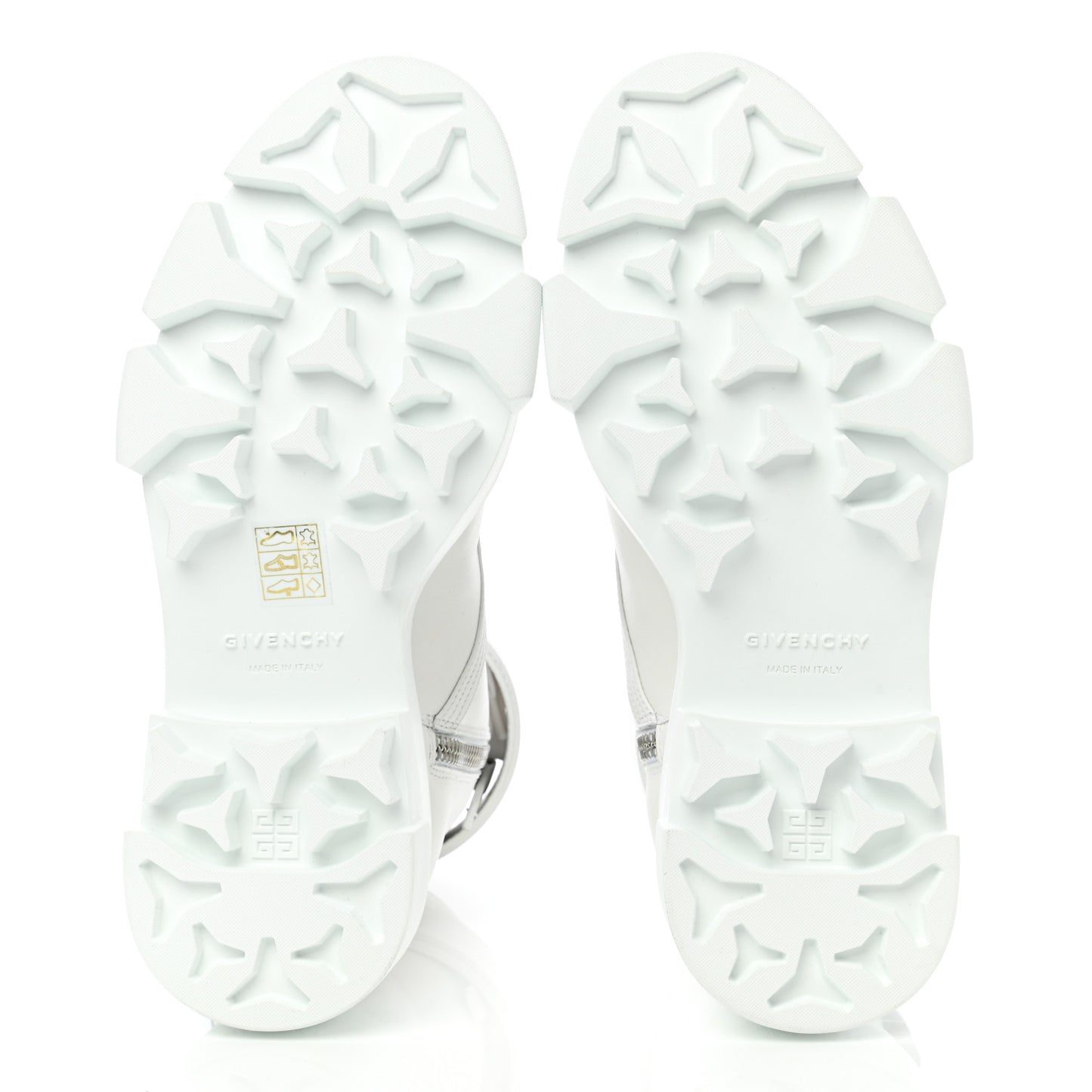 Calfskin 4G Terra Boots 36.5 White