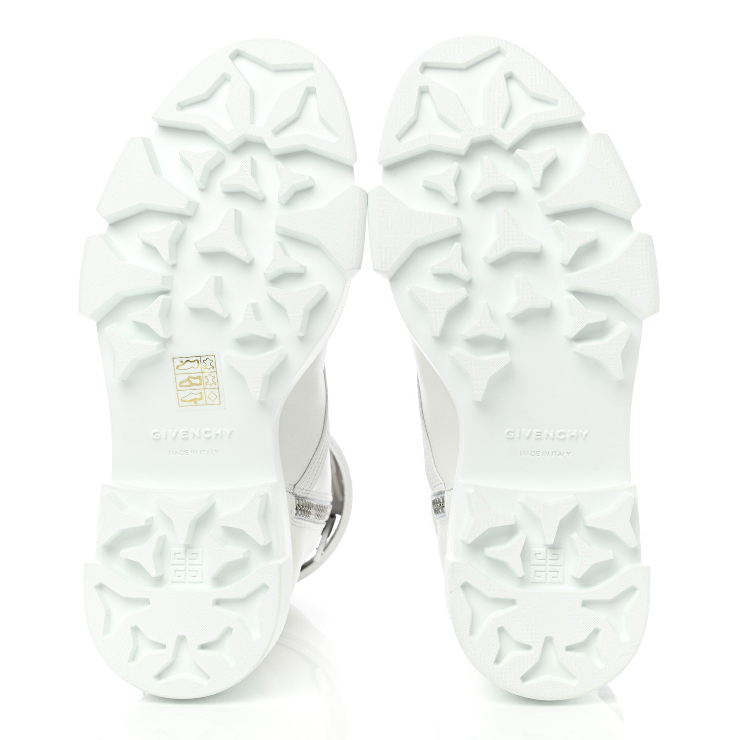 Givenchy Calfskin 4G Terra Boots 36.5 White 5 of 11