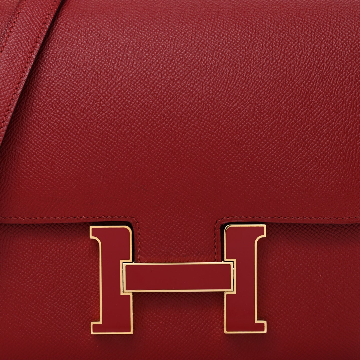 Epsom Enamel Constance 24 Rouge Grenat