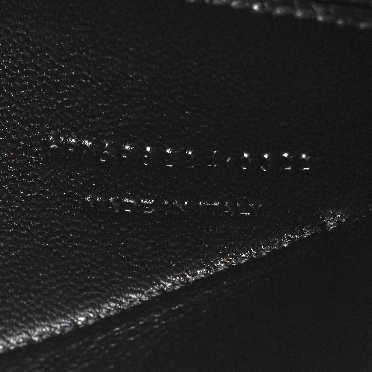 Calfskin Lizard Embossed Paloma Monogram Clutch Black