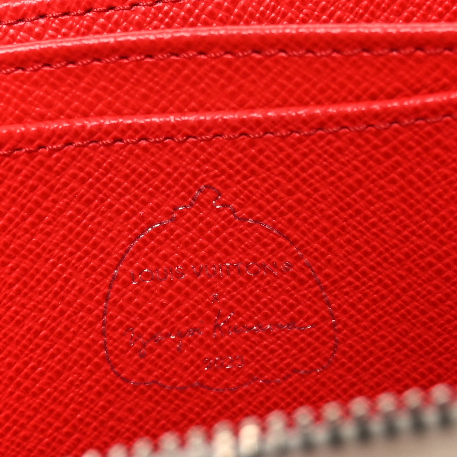 Louis Vuitton LV X YK Kusama Epi Zippy Coin Purse White 6 of 7
