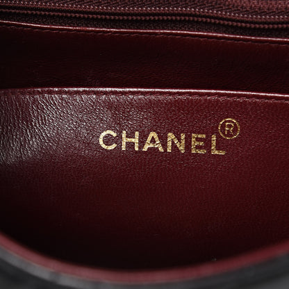 Chanel Lambskin Quilted Medium Single Flap Black 6 of 18