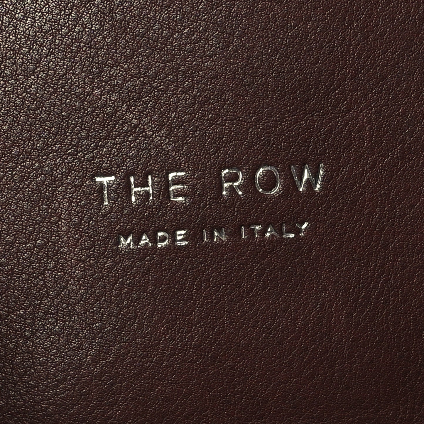 Polished Saddle Calfskin Soft Margaux 12 Dark Brown