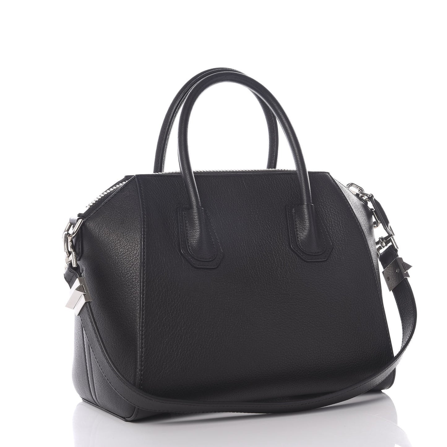 Sugar Goatskin Small Antigona Black