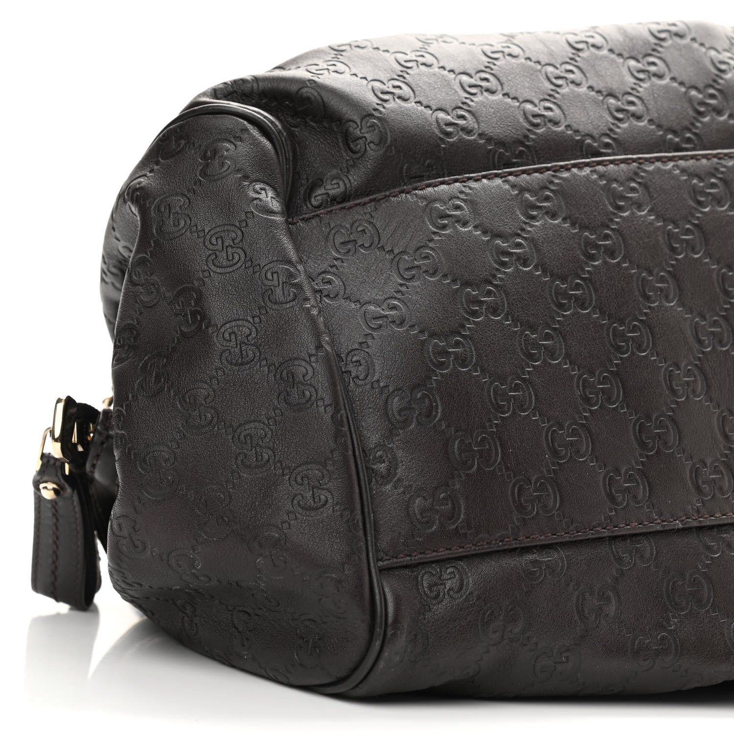 Gucci Guccissima Medium Sukey Boston Chocolate 9 of 10