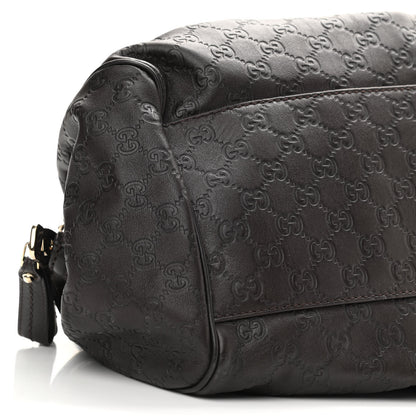 Gucci Guccissima Medium Sukey Boston Chocolate 9 of 10