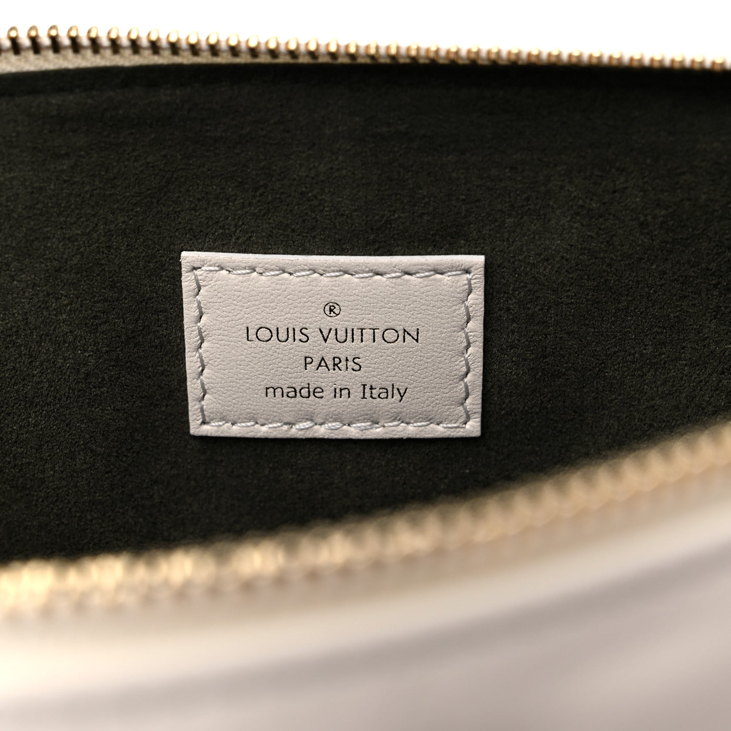 Louis Vuitton Lambskin Embossed Monogram Coussin PM Beige Cream 7 of 9