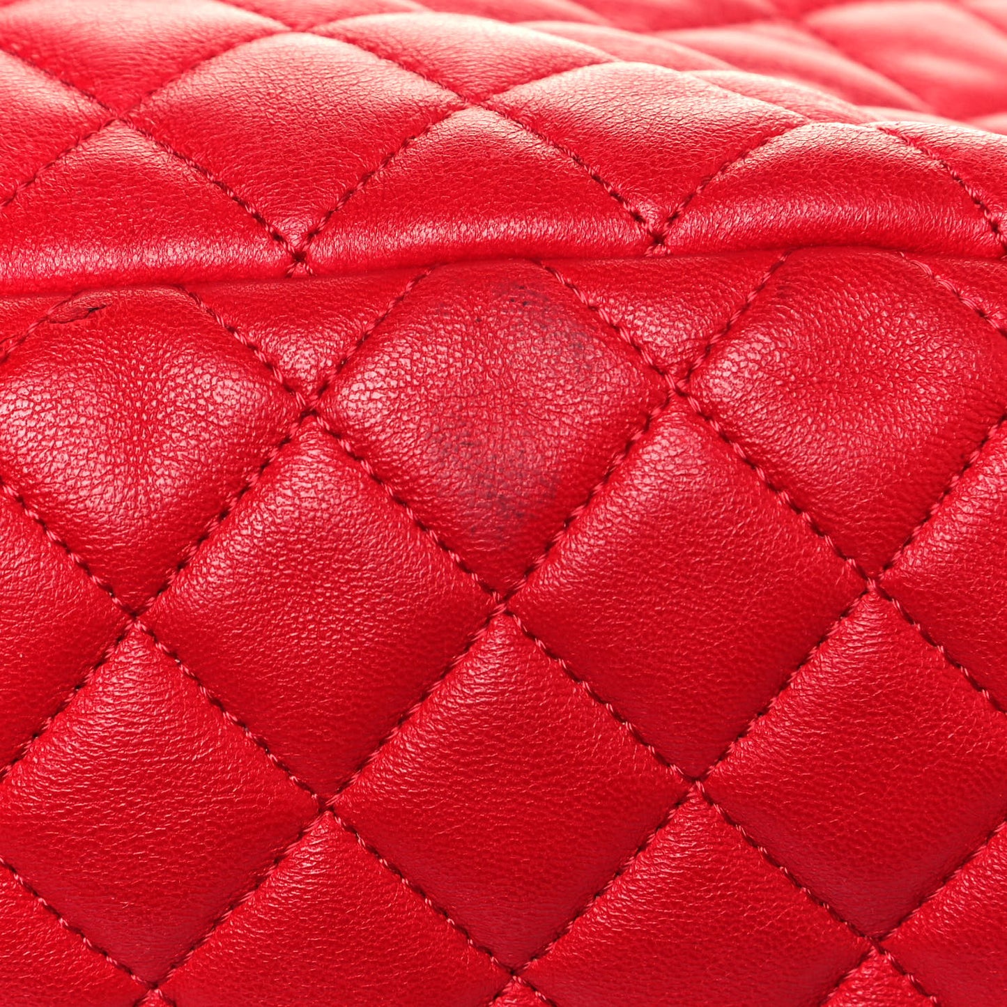 Lambskin Quilted Large Urban Spirit Backpack Red