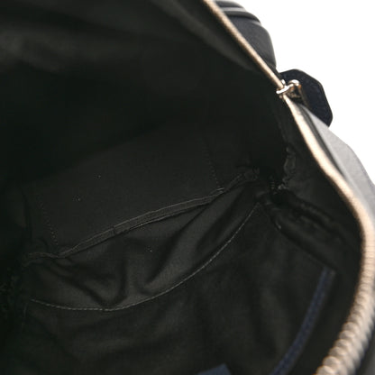 Christian Dior X SHAWN STUSSY Grained Calfskin Ox Head Crossbody Backpack Navy Blue 7 of 19
