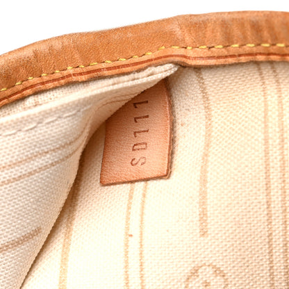 Louis Vuitton Damier Azur Neverfull MM 7 of 23