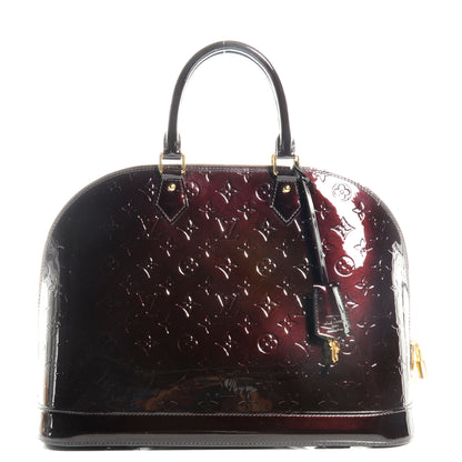 Louis Vuitton Vernis Alma GM Amarante 1 of 8