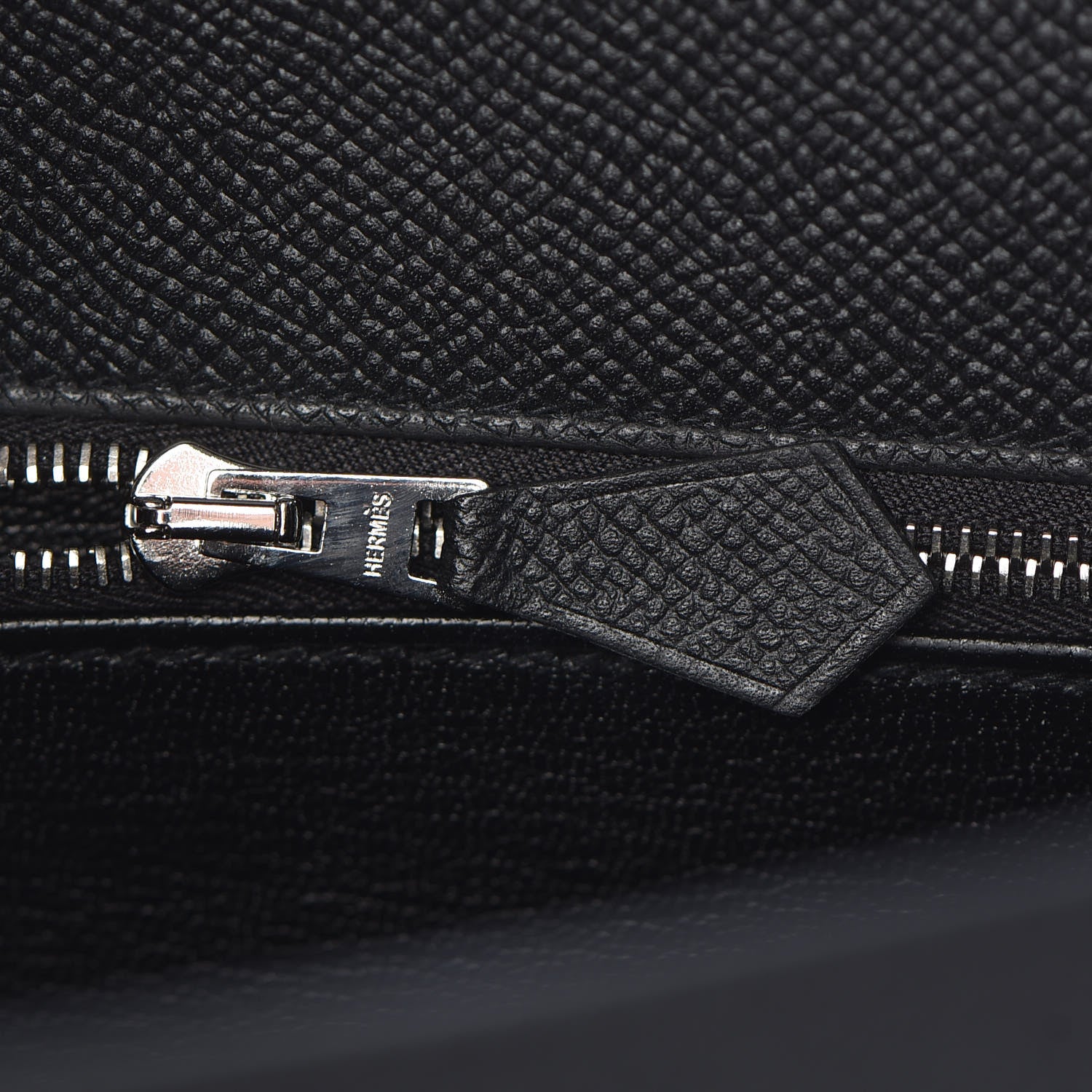 Hermes Epsom Kelly Sellier 25 Black 28 of 38
