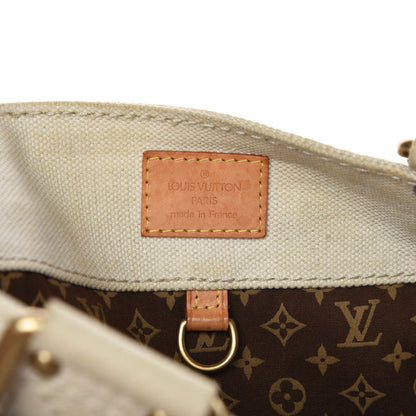 Louis Vuitton Toile Globe Shopper Cabas MM Blue 8 of 16