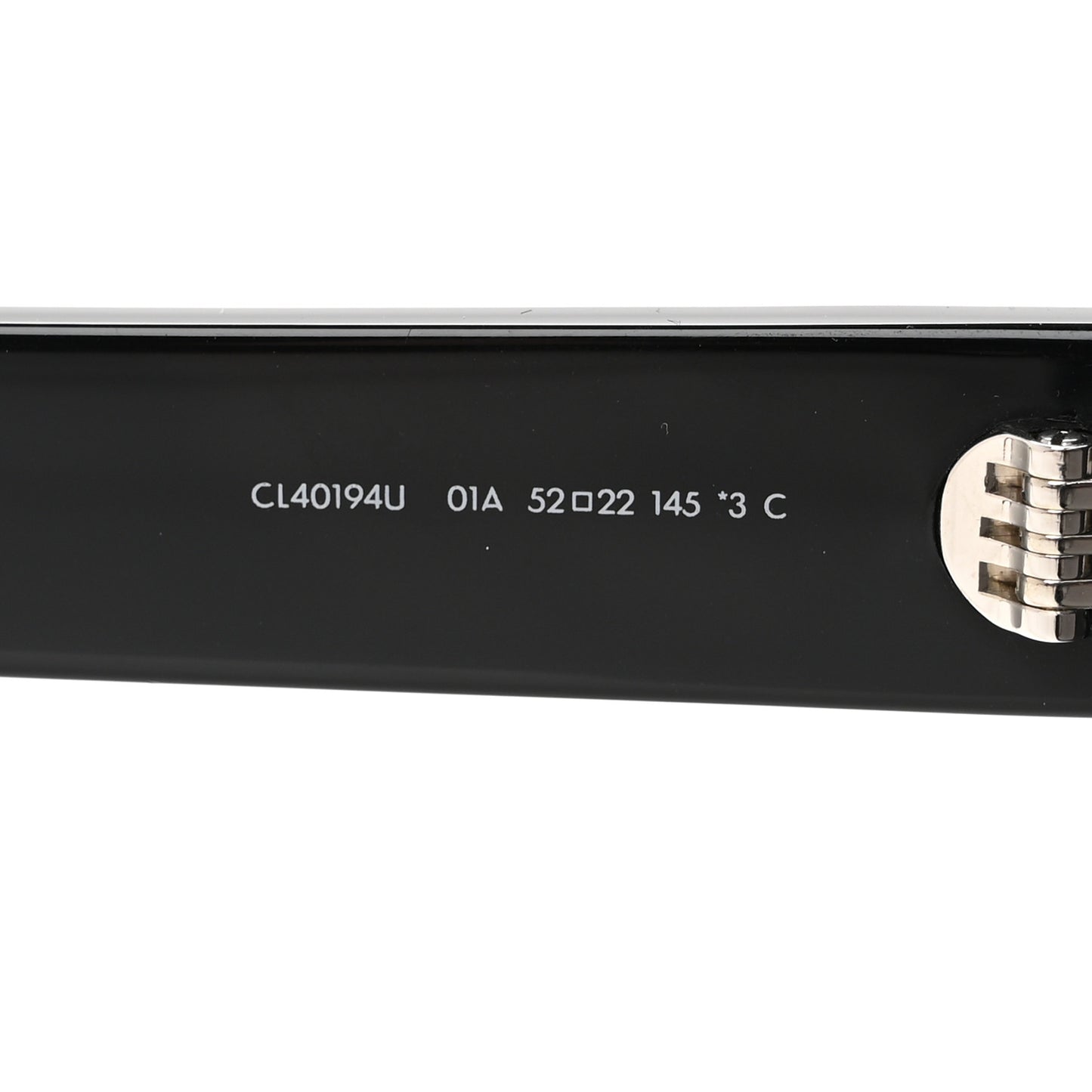 Acetate Triomphe 01 Sunglasses CL 40194U Black