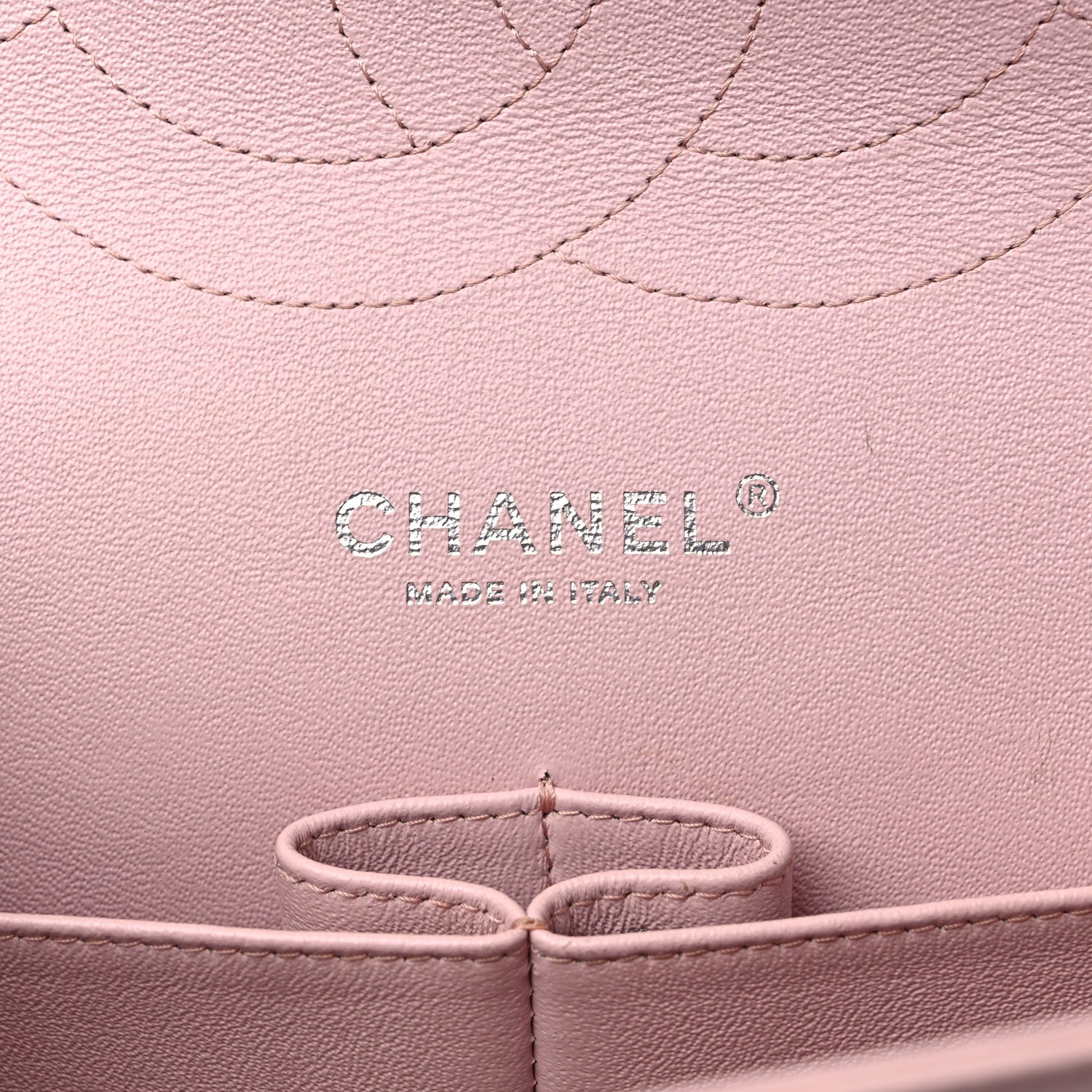 Chanel Lambskin Quilted Jumbo Double Flap Light Pink 6 of 16